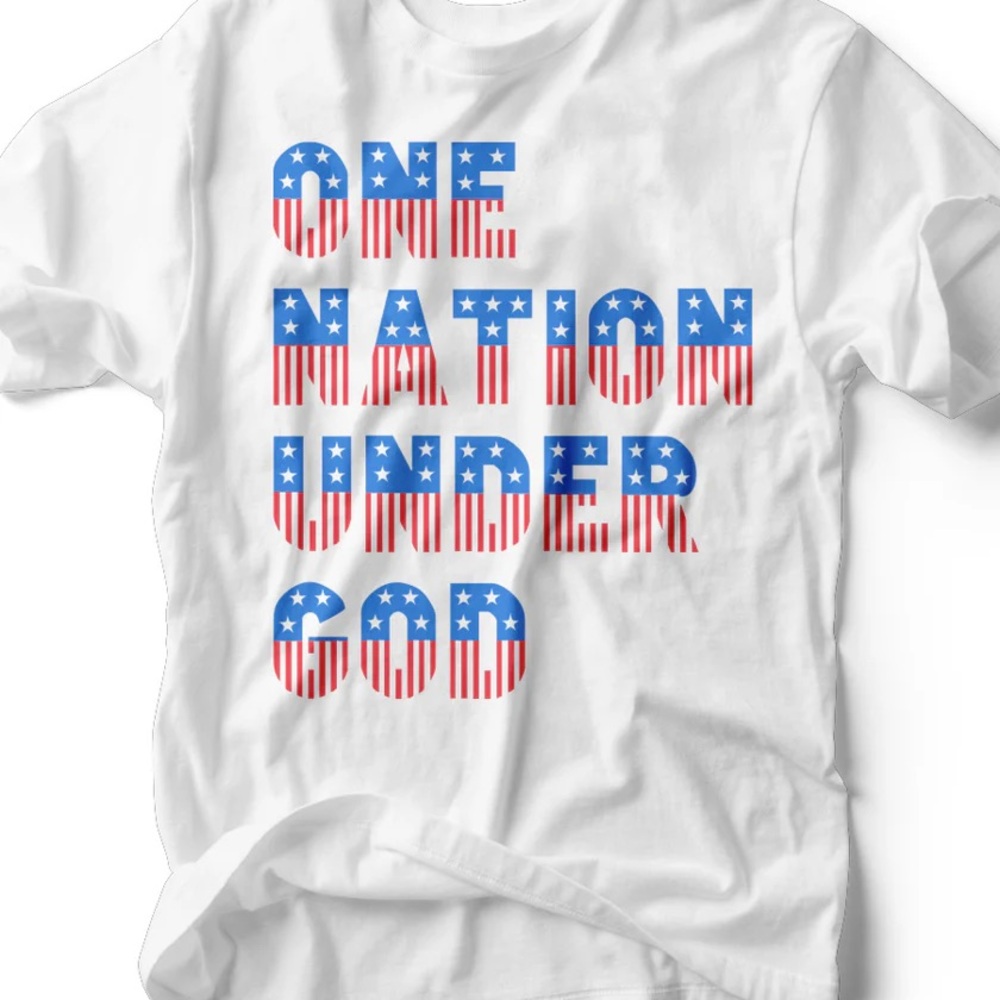 One Nation Under God tshirt